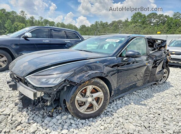 KMHL24JA5PA255717 2023 HYUNDAI SONATA Black Trasero izquierdo
