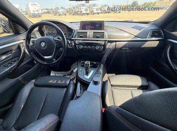 WBA4J1C59KBM13521 2019 BMW 4 SERIES Gray Widok tylnych siedzeń