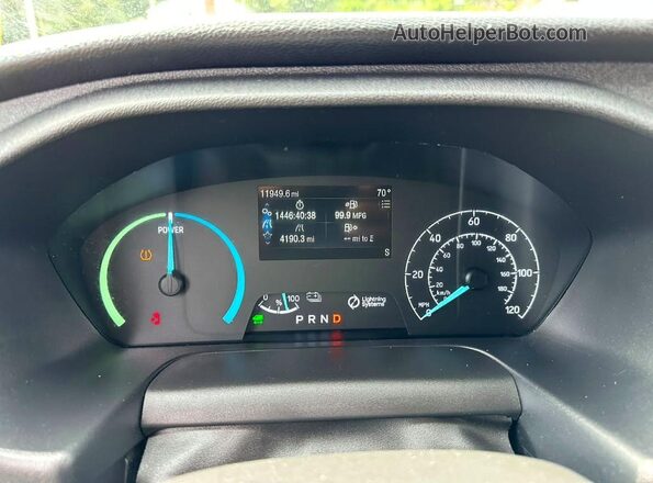 1FTRS4X82LKB04843 2020 FORD TRANSIT Yellow ხელსაწყოთა პანელის ხედი