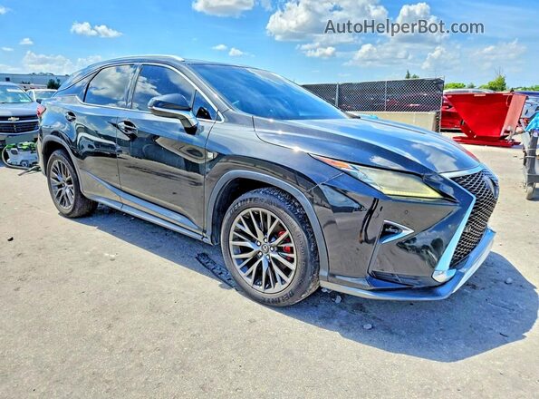 2T2BZMCA2HC056898 2017 LEXUS RX 350 Black Front view