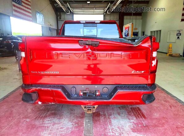 1GCRYEED9KZ255639 2019 CHEVROLET SILVERADO Red Սալոնի դիմացի տեսք
