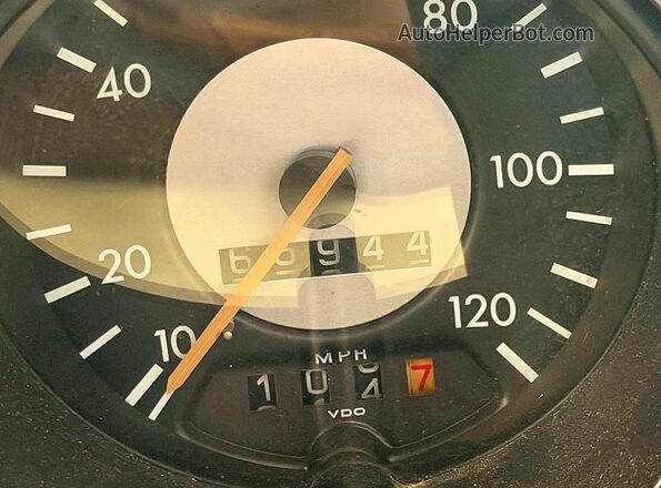 14427260200000000 1974 VOLKSWAGEN KARMANGHIA Green Սարքավորումների վահանակի տեսք