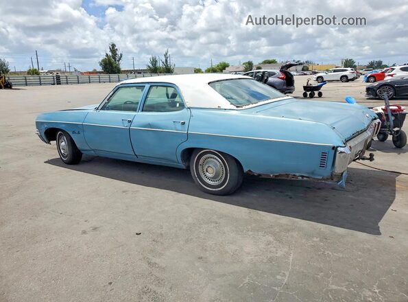 156690Y103316 1970 CHEVROLET CAPRICE Blue უკანა მარცხენა