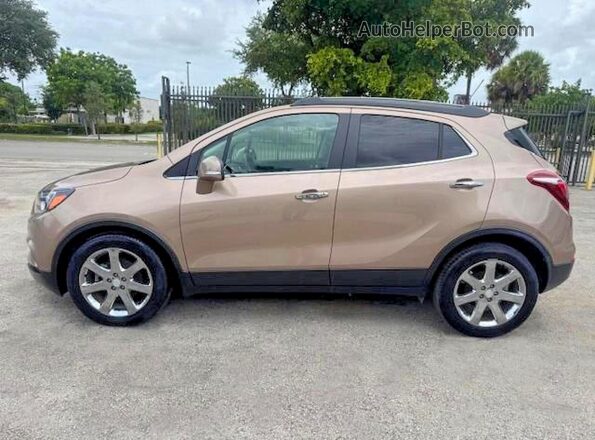 KL4CJCSM3KB734676 2019 BUICK ENCORE Желто-коричневый Вид наклейки с VIN-кодом