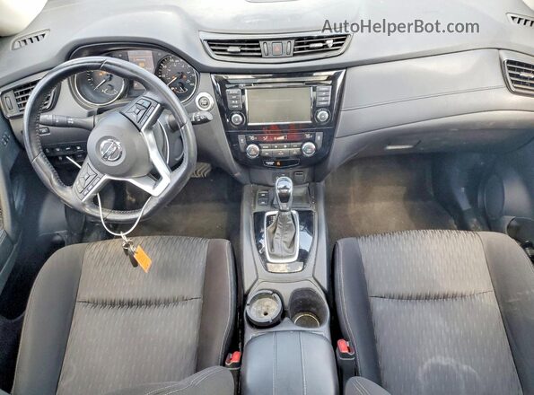JN8AT2MV4LW111590 2020 NISSAN ROGUE Blue Vista del cuadro de instrumentos