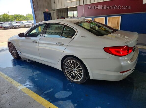 WBAJA9C59JB249025 2018 BMW 5 SERIES White Tył prawy