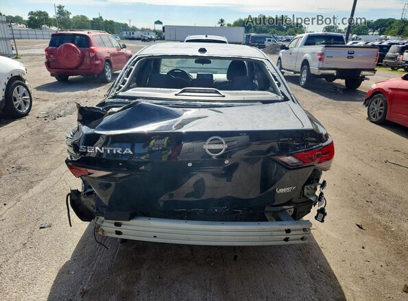 3N1AB8CV5SY257932 2025 NISSAN SENTRA Black წინა სალონის ხედი