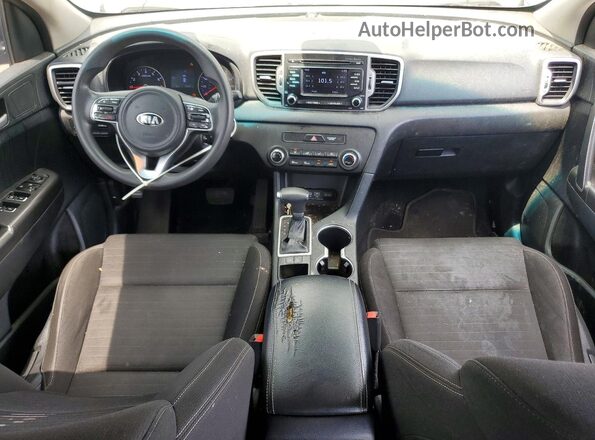 KNDPM3AC5J7484012 2018 KIA SPORTAGE Blue Widok zestawu wskaźników