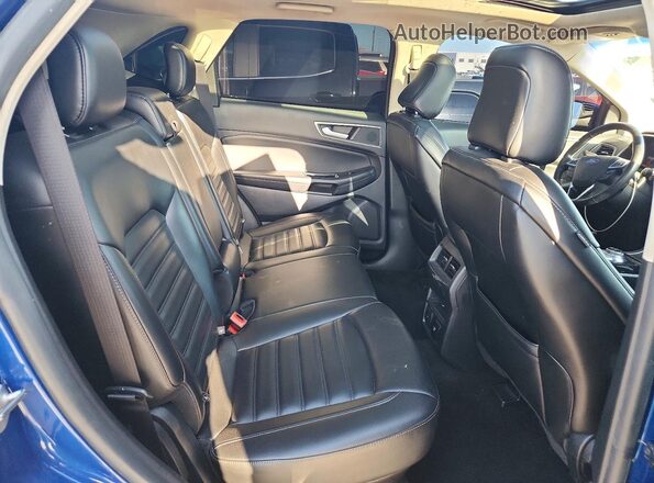2FMPK3J91LBA46524 2020 FORD EDGE Blue Rear interior view