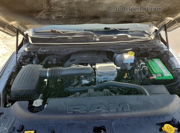 1C6SRFMTXPN593635 2023 RAM 1500 Silver Engine compartment view