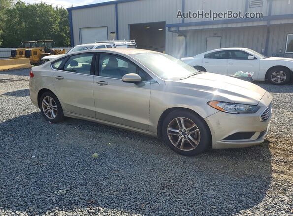 3FA6P0HD6JR185806 2018 FORD FUSION Gold Widok z przodu