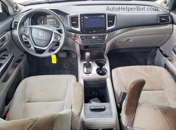 5FNYF5H33GB021174 2016 HONDA PILOT Blue Սարքավորումների վահանակի տեսք