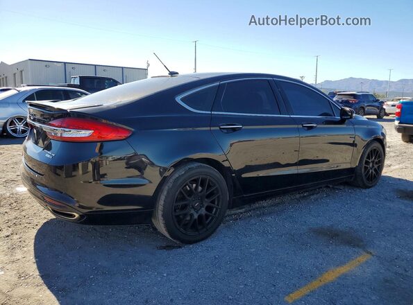 3FA6P0D95JR132063 2018 FORD FUSION Black Առջևի աջ