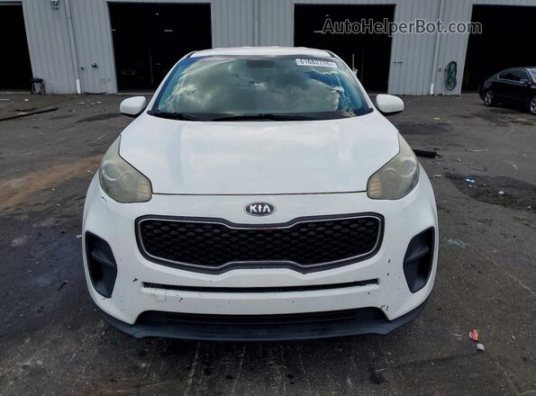 KNDPM3AC6H7192220 2017 KIA SPORTAGE Белый Вид сзади