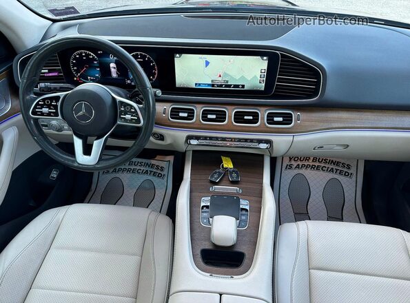 4JGFB4KE0LA187853 2020 MERCEDES-BENZ GLE Blue Սարքավորումների վահանակի տեսք