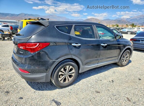 5XYZT3LB1GG351663 2016 HYUNDAI SANTA Black Առջևի աջ