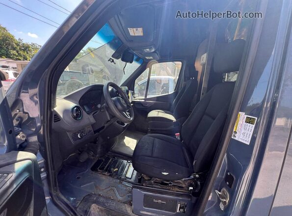 WD4PF1CD2KP132372 2019 MERCEDES-BENZ SPRINTER Blue Rear seats view