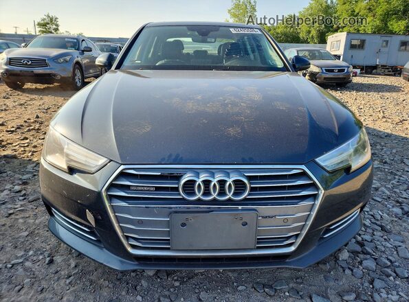 WAUANAF43HN005887 2017 AUDI A4 Серый Вид сзади