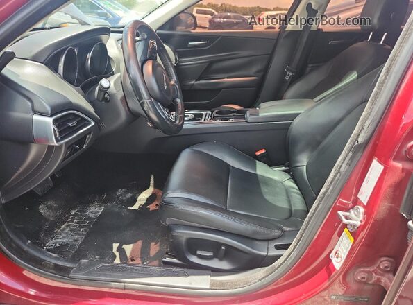 SAJAR4BG9HA972697 2017 JAGUAR XF Burgundy Widok deski rozdzielczej