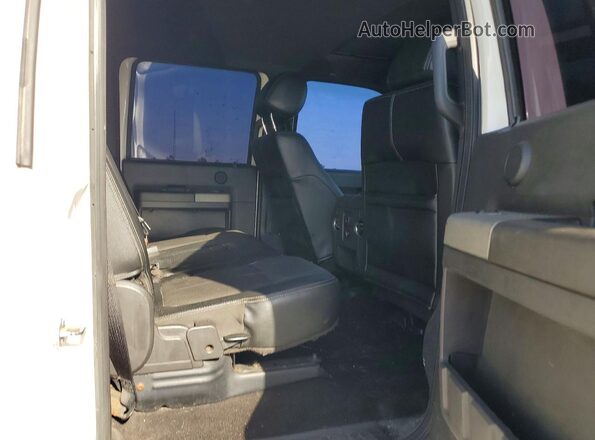 1FT7W2BTXGEB27898 2016 FORD F250 White Rear interior view