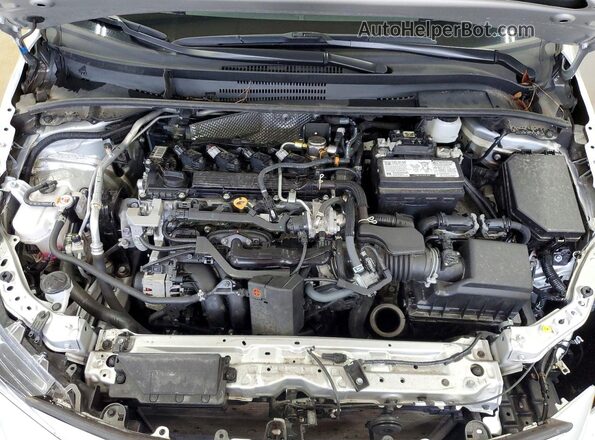 5YFB4MDEXSP277600 2025 TOYOTA COROLLA Silver Widok komory silnika