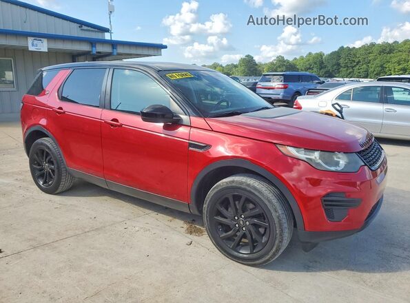SALCP2BG6GH625294 2016 LAND ROVER DISCOVERY Red Widok z przodu
