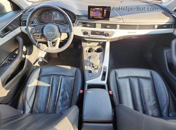 WAUANAF43HN005887 2017 AUDI A4 Серый Вид щитка приборов