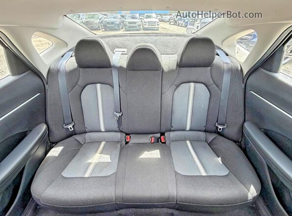 5NPEG4JA4MH074658 2021 HYUNDAI SONATA Black უკანა სალონის ხედი