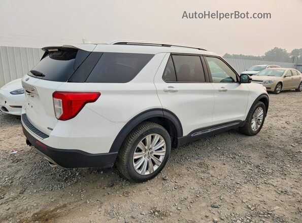 1FM5K8FW1PNA06778 2023 FORD EXPLORER White Передня права чверть