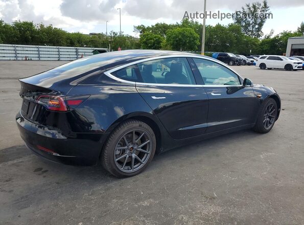 5YJ3E1EAXKF416096 2019 TESLA MODEL 3 Black Передня права чверть