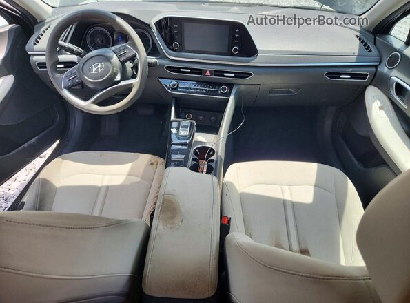 KMHL24JA5PA255717 2023 HYUNDAI SONATA Black Vista del cuadro de instrumentos