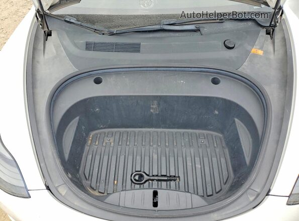 5YJ3E1EB3NF166164 2022 TESLA MODEL 3 Белый Вид подкапотного пространства