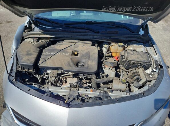 1G1ZJ5SU8GF336464 2016 CHEVROLET MALIBU Silver ძრავის განყოფილების ხედი