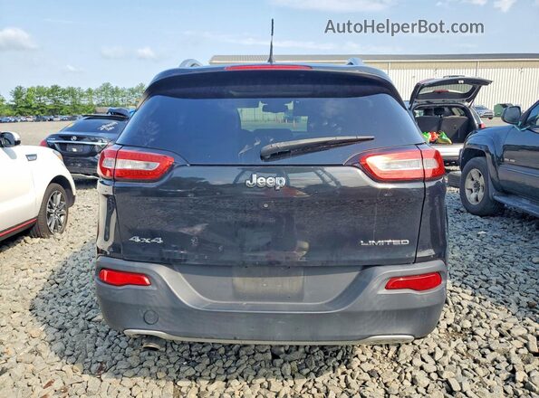 1C4PJMDB9GW172307 2016 JEEP CHEROKEE Black Вид салону спереду