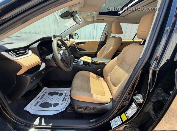 2T3W1RFV5LC072666 2020 TOYOTA RAV4 Black Widok z tyłu