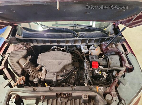 1GKKNXLS5KZ284194 2019 GMC ACADIA Red Vista de la etiqueta del VIN