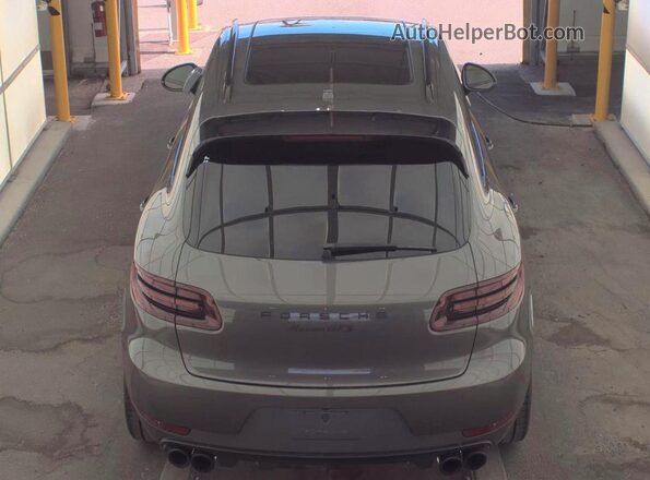 WP1AG2A59JLB62312 2018 PORSCHE MACAN Серый Панорамный вид салона 360°