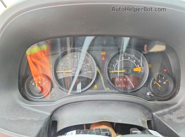 1C4NJDBB9GD627016 2016 JEEP COMPASS Black Vista de los asientos traseros