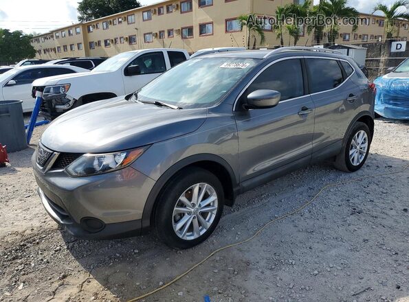 JN1BJ1CP2JW182161 2018 NISSAN ROGUE Gray Հետևի ձախ