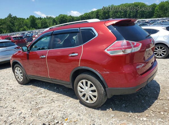 JN8AT2MV8GW142380 2016 NISSAN ROGUE Red Rear right