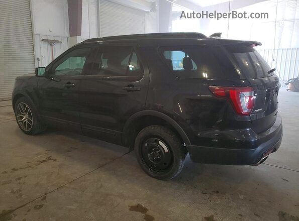 1FM5K8GT7HGB66397 2017 FORD EXPLORER Black Հետևի աջ