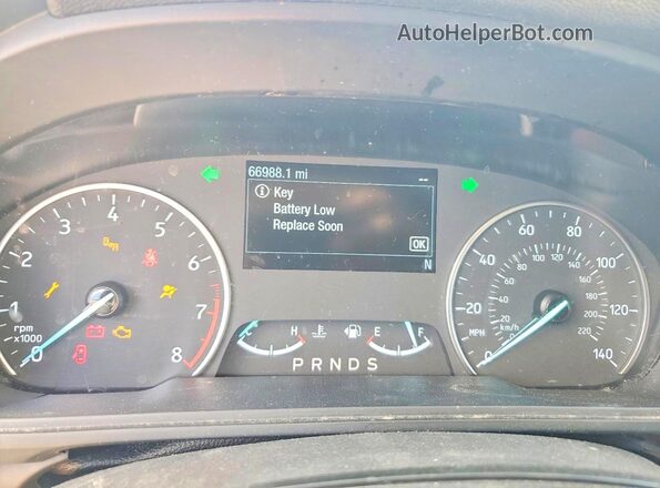 MAJ3S2GE0LC339810 2020 FORD ECOSPORT White Вид задніх сидінь