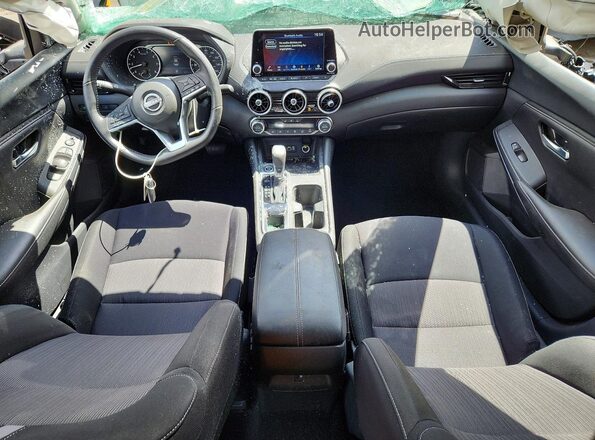 3N1AB8CV0SY416825 2025 NISSAN SENTRA Gray Սարքավորումների վահանակի տեսք