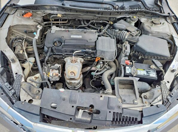 1HGCR2F38GA071694 2016 HONDA ACCORD Silver Вид підкапотного простору