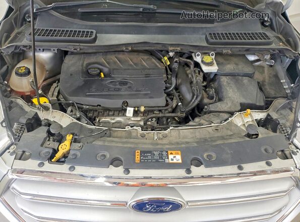 1FMCU0GD0JUB36595 2018 FORD ESCAPE Серебряный Вид наклейки с VIN-кодом