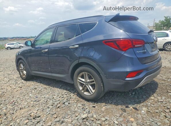 5XYZUDLBXJG522405 2018 HYUNDAI SANTA FE Blue Rear right