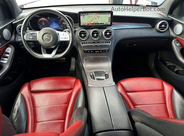 W1N0J8EB2MF894388 2021 MERCEDES-BENZ GLC-CLASS Gray Սալոնի դիմացի տեսք