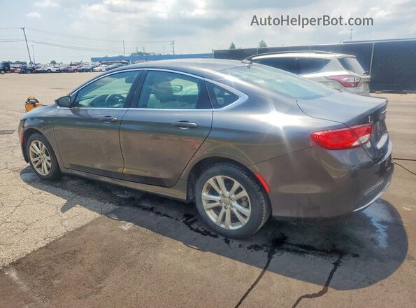 1C3CCCAB4GN186973 2016 CHRYSLER 200 Gray Rear right