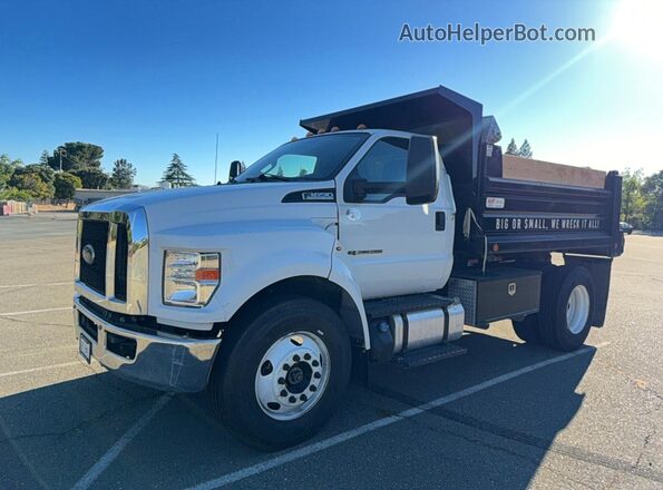 1FDNF6DE3NDF08598 2022 FORD F650 White Trasero derecho