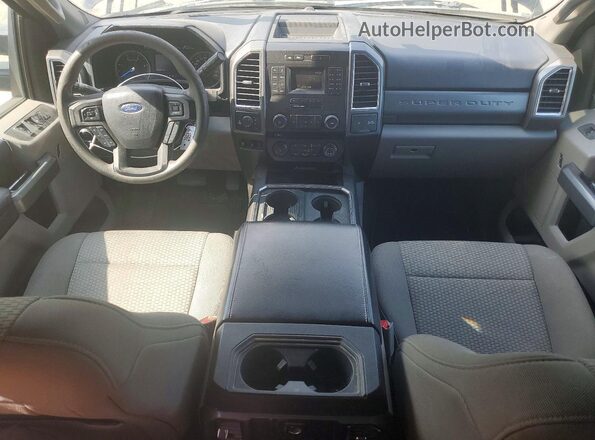 1FT7W2BT7HED01704 2017 FORD F250 Black Սարքավորումների վահանակի տեսք